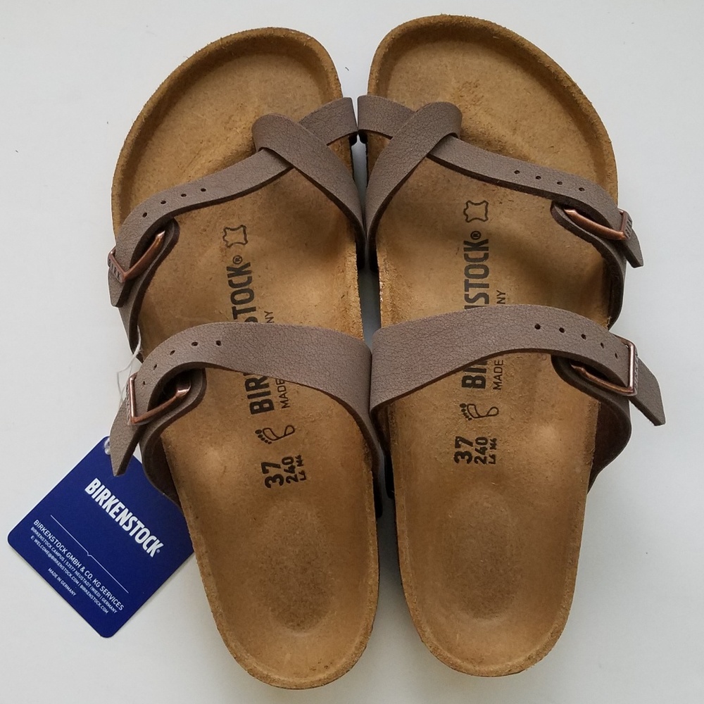 Birkenstock Mayari Mocha Brown Sandals 37 - Picture 2 of 4